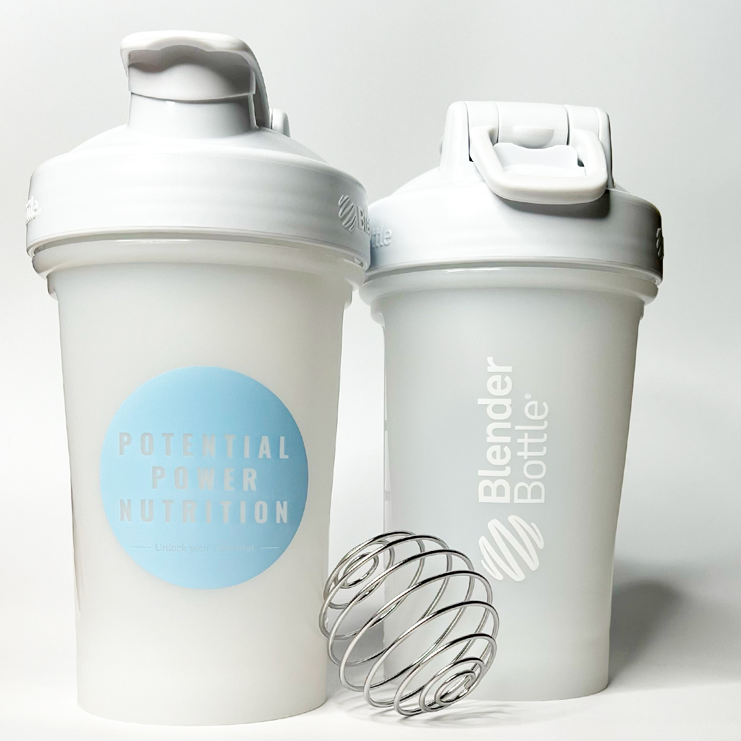 Blender bottle - white classic - 20oz